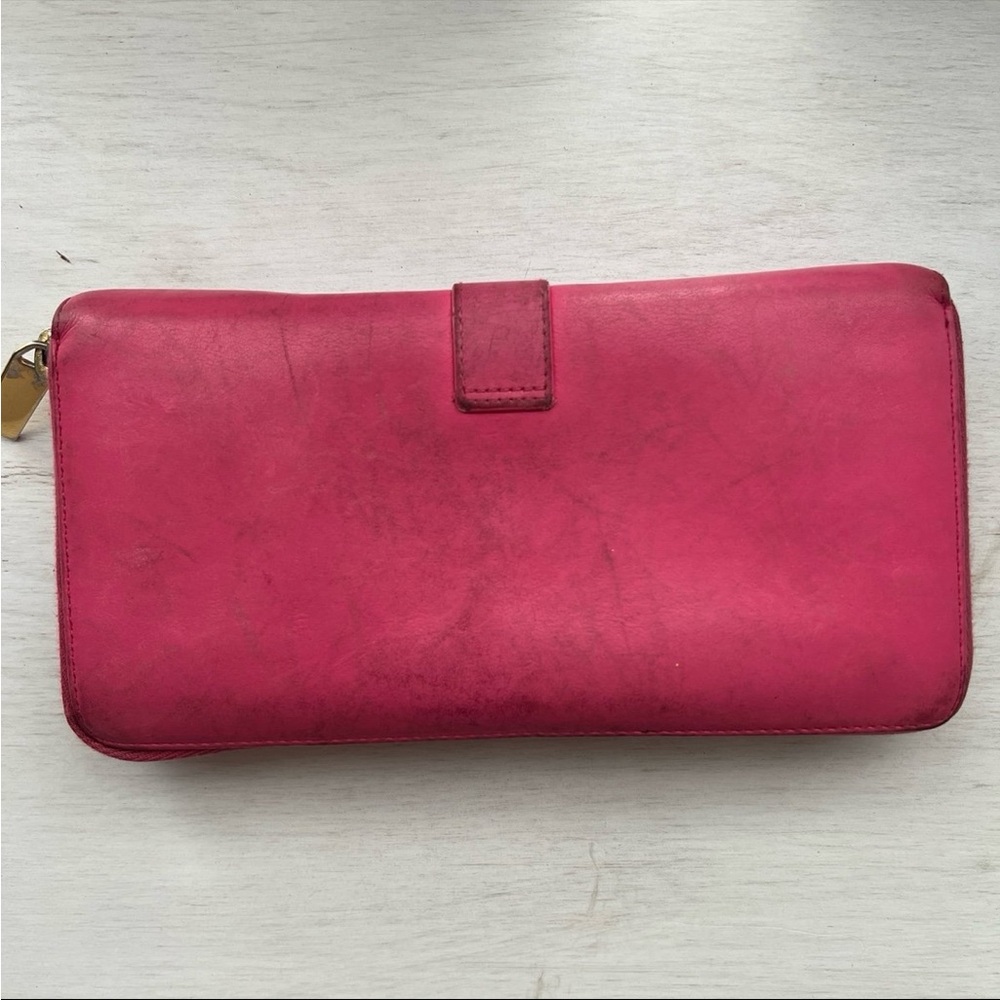 Saint Laurent Classic Y Ligne Leather Continental Wallet - Picture 2 of 5